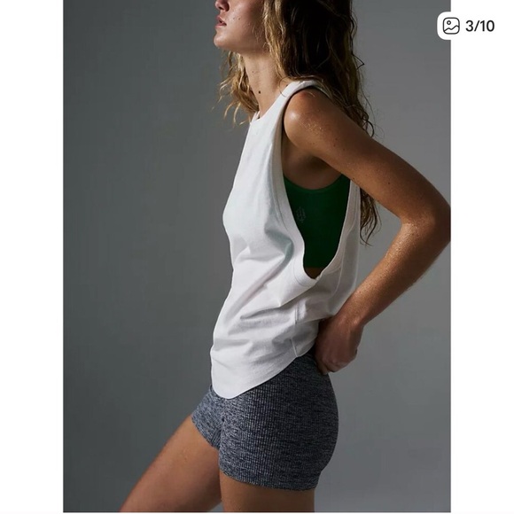 Free People Movement Spin Tank white size large - Picture 2 of 5